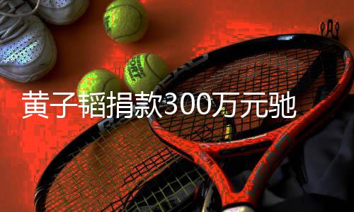 并表示赠物资黄子河南后续韬捐万元驰援款3将捐